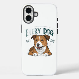 Funda iPhone 16 Plus Días de Gloria Canina