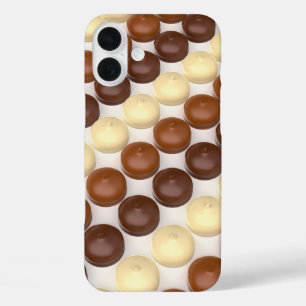 Funda iPhone 16 Plus Diferentes maletas recubiertas de chocolate