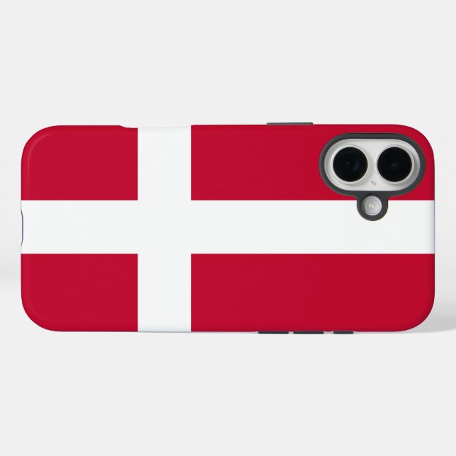 Funda iPhone 16 Plus Dinamarca (Reverso (Horitonzal))