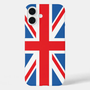 Funda iPhone 16 Plus Diseño de bandera/Jack de unión
