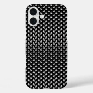 Funda iPhone 16 Plus Diseño de calavera pirata