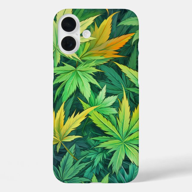 Funda iPhone 16 Plus Diseño de colores vivos (Reverso )