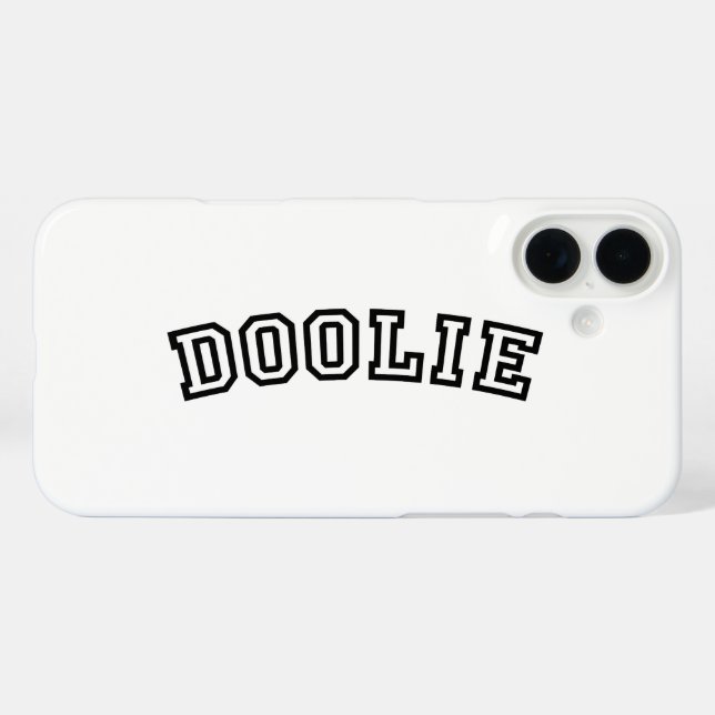 FUNDA iPhone 16 PLUS DOOLIE (Reverso  (Horizontal))