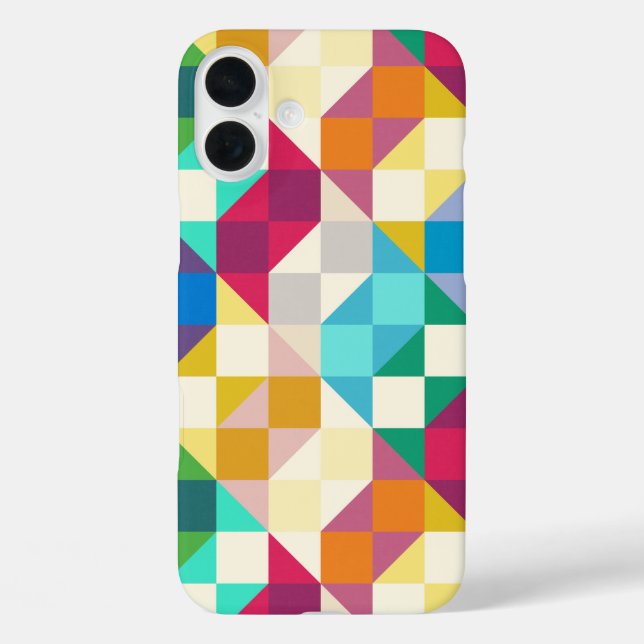 Funda iPhone 16 Plus dopamina colcha moderna (Reverso )