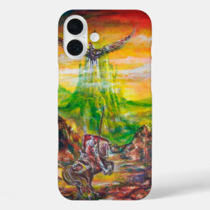 FUNDA iPhone 16 PLUS DUEL MÁGICO ENTRE BRADAMANT Y NEGROMANCER