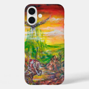 FUNDA iPhone 16 PLUS DUEL MÁGICO ENTRE BRADAMANT Y NEGROMANCER