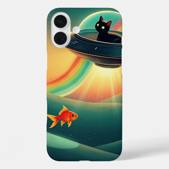 Funda iPhone 16 Plus El Alien perfecto (Reverso )