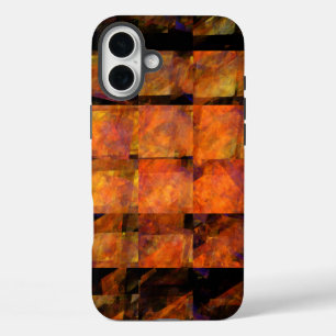 Funda iPhone 16 Plus El arte abstracto de la pared