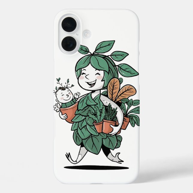 FUNDA iPhone 16 PLUS EL CUIDADOR DE LA NATURALEZA (Reverso )