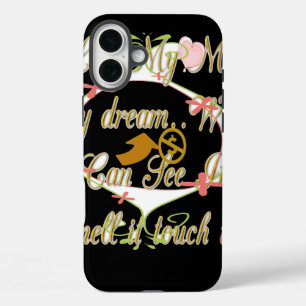 Funda iPhone 16 Plus El dinero habla en mis sueños y me encanta