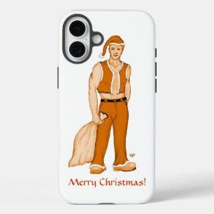 Funda iPhone 16 Plus El nuevo Santa Claus - ¡Feliz Navidad!
