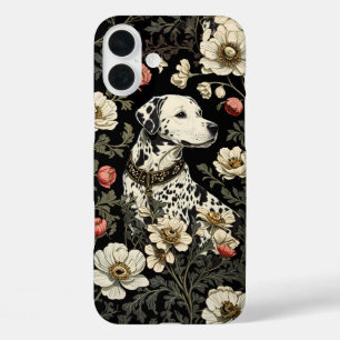 Funda iPhone 16 Plus Elegante Dalmacia William Morris inspirado