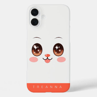 Funda iPhone 16 Plus Encantador Kawaii Vibes