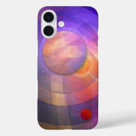 Funda iPhone 16 Plus Energía solar, abstracto artístico