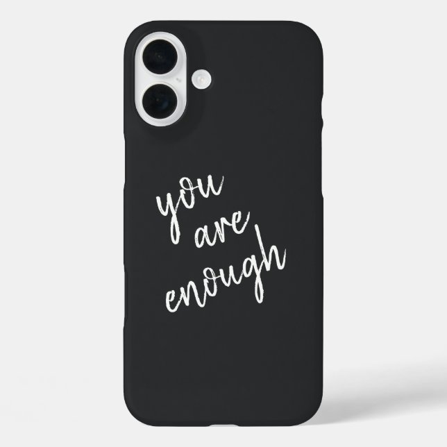 Funda iPhone 16 Plus Eres Suficiente Cita (Reverso )