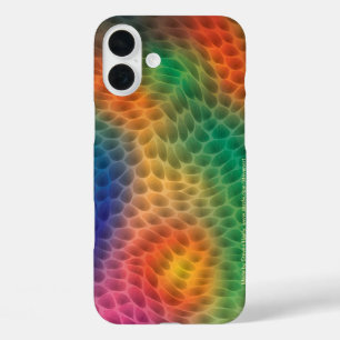 Funda iPhone 16 Plus Escalas de arco iris