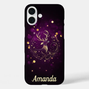 Funda iPhone 16 Plus Estadio radiante en oro