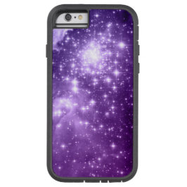 Funda iPhone 16 Plus Estrellas mágicas moradas