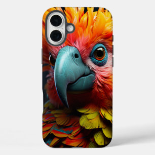 Funda iPhone 16 Plus Estuche Artsy Bird Phone