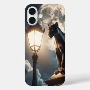 Funda iPhone 16 Plus Estuche Artsy Cat Phone