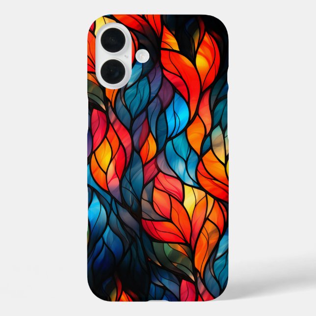 Funda iPhone 16 Plus Estuche Artsy Design Phone (Reverso )