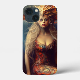 Funda iPhone 16 Plus Estuche Artsy Lady Phone