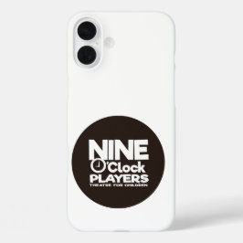 Funda iPhone 16 Plus Estuche de teléfono con logotipo NOP