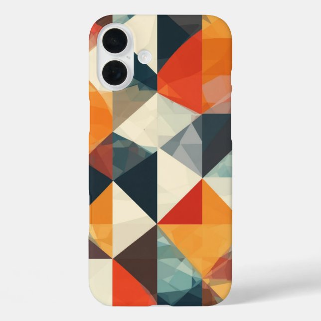 Funda iPhone 16 Plus estuche de teléfono de diseño limpio (Reverso )