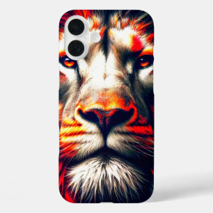 Funda iPhone 16 Plus Estuche de teléfono de león