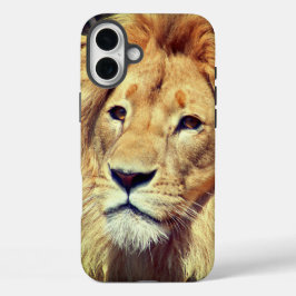 Funda iPhone 16 Plus Estuche de teléfono de león