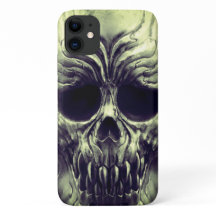 Estuche de teléfono de Skull escarpado