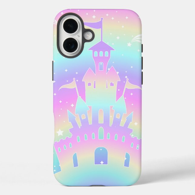 Funda iPhone 16 Plus Estuche de teléfono Fantasy Castle (Reverso )