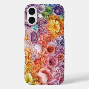 Funda iPhone 16 Plus Estuche de teléfono Flower Garden