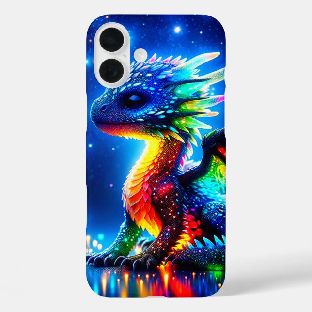 Funda iPhone 16 Plus Estuche Dragon Phone (Reverso )
