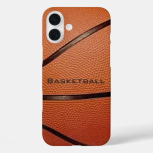 Funda iPhone 16 Plus Estuche para iPhone Basketball Design