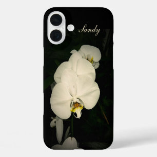 Funda iPhone 16 Plus Estuche para iPhone de Apple para Flor Blanca Pers