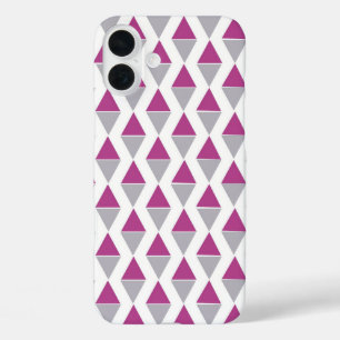 Funda iPhone 16 Plus Estuche para iPhone de modelo de triángulo geométr