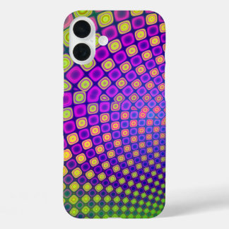 Funda iPhone 16 Plus Estuche para iPhone de patrones abstractos de moda