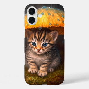 Funda iPhone 16 Plus Estuche para teléfono de arte para gatitos