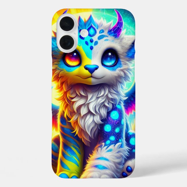 Funda iPhone 16 Plus Estuche para teléfono de fantasía de creatura (Reverso )