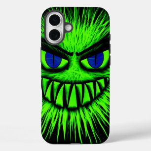 Funda iPhone 16 Plus Estuche para teléfono de Monstruo Verde