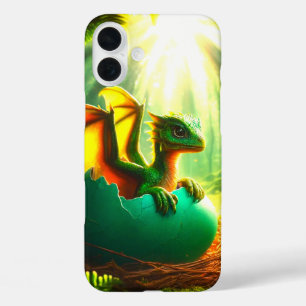 Funda iPhone 16 Plus Estuche para teléfono Green Dragon