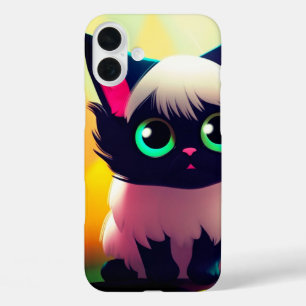 Funda iPhone 16 Plus Estuche para teléfono Kitten