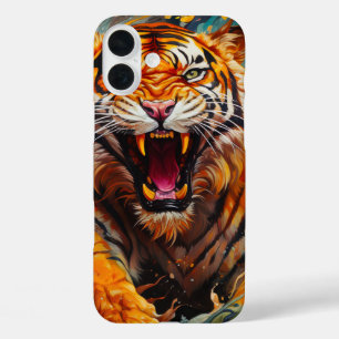 Funda iPhone 16 Plus Estuche Tiger Phone