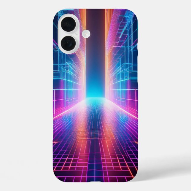Funda iPhone 16 Plus Estudios PixelPop (Reverso )