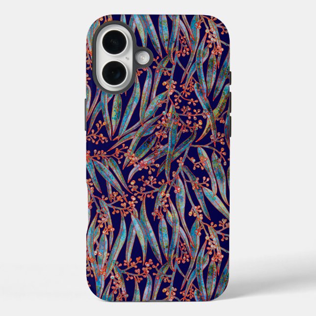 Funda iPhone 16 Plus Eucalipto místico (Reverso )