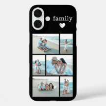 Familia Moderna 6 Foto Negra