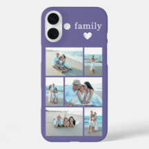 Familia Moderna 6 Foto Púrpura