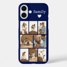 Familia Moderna 8 Azul Marino Foto