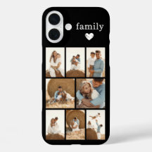 Familia Moderna 8 Foto Negra